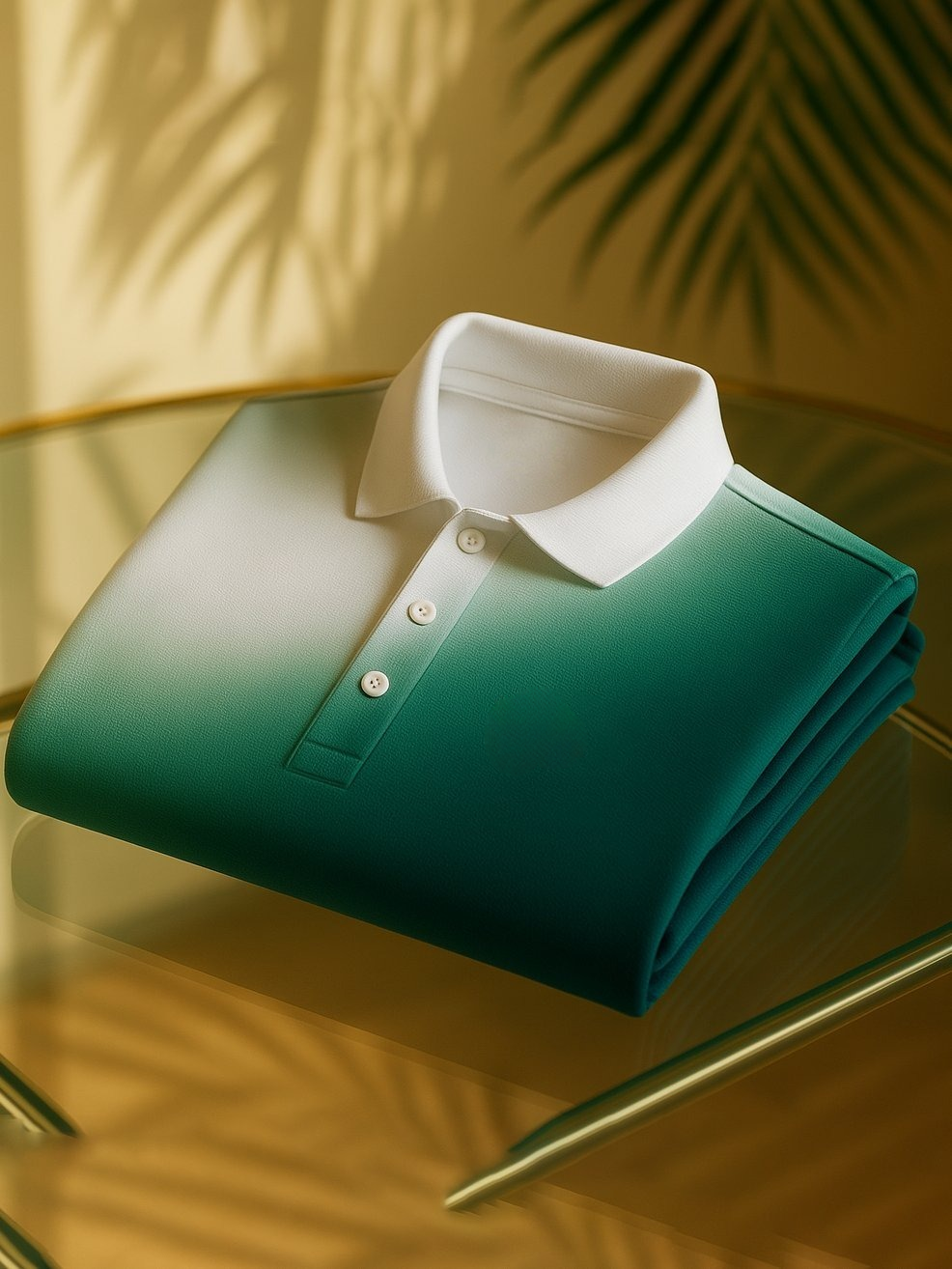 Men's Classic Business Polo Shirt Short Sleeve Button Down Polyester Loose Fit